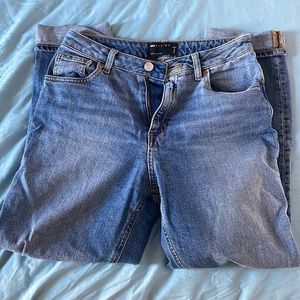 ASOS cropped mom jeans